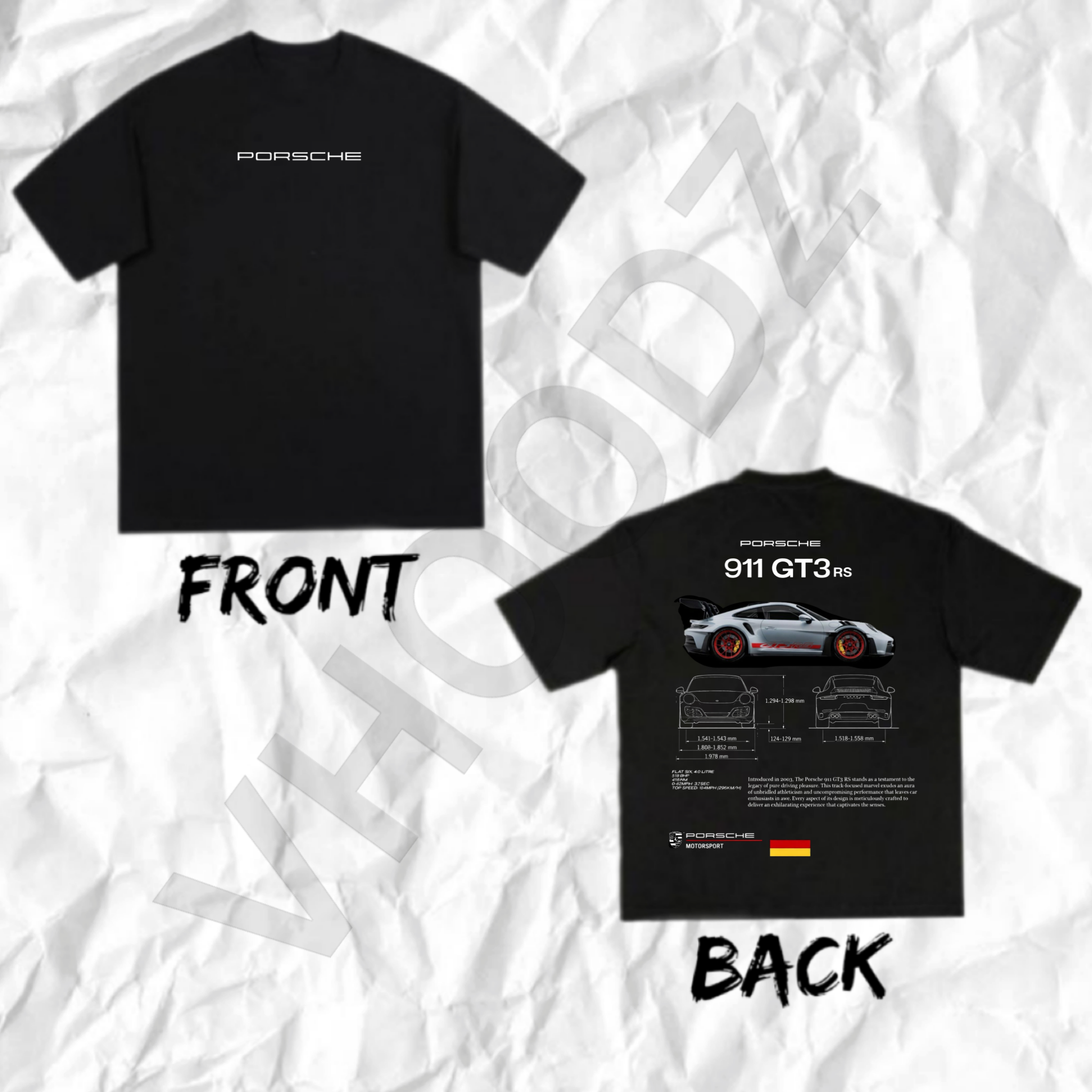 Porsche 911 T-shirt 2