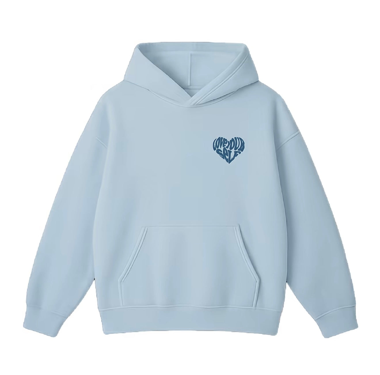 LOVE YOUR SELF COUPLES HOODIES