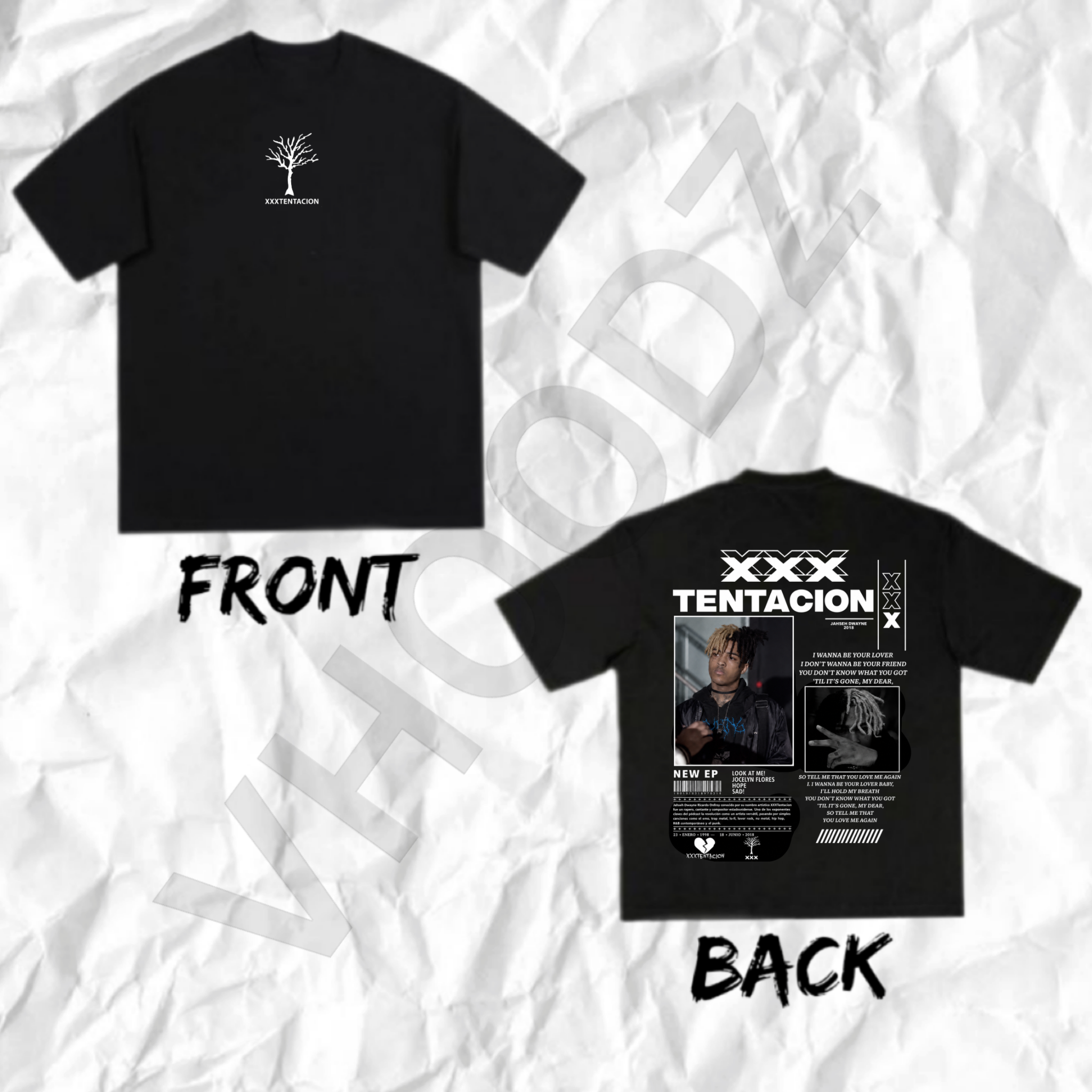 XXXTENTACION T-shirt