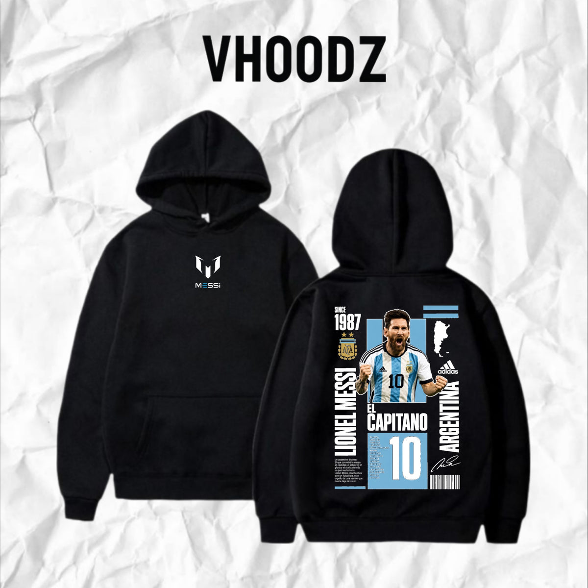 Lionel Messi Hoodie 2